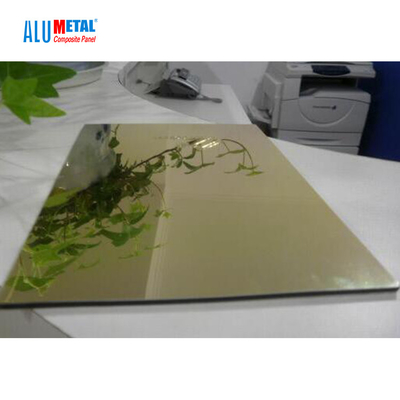پنل کامپوزیت آلومینیومی آینه AA3003 Acp B1 FR A2 شکسته نشده