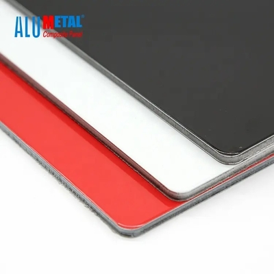 نمای آلومینیومی کامپوزیت پنل ACM Alumetal برای تابلوهای تبلیغاتی
