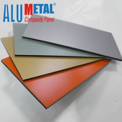 مواد پارتیشن فضای باز Alumetal acm پانل کامپوزیت آلومینیوم acp