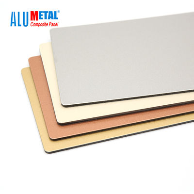 3mm ACM 1250mm داخلی آلومینیوم کامپوزیت پانل روکش پانل LDPE نسوز