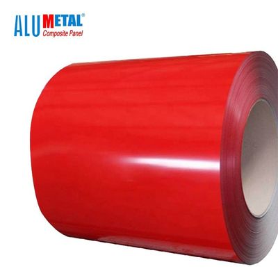 3 لایه رنگ آلومینیومی روکش آلومینیومی 1500mm مقاوم در برابر حرارت H22 Stucco Embossed SGS