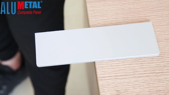 1220MM ACM پنل کامپوزیت آلومینیومی مقاوم در برابر آتش 4MM ضد آنتی باکتریال SGS