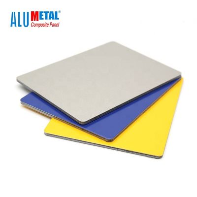 6mm 1220x2440MM PE آلومینیوم کامپوزیت پانل ورق Acp برای سقف AA3003