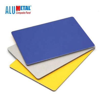 6mm 1220x2440MM PE آلومینیوم کامپوزیت پانل ورق Acp برای سقف AA3003
