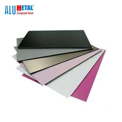 1570mm 3mm آلومینیوم کامپوزیت پانل سقف ورق طلایی Acp برای داخلی 5800mm