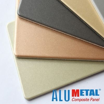 2000mm Signage PE آلومینیوم کامپوزیت پانل روکش تخته AA3003