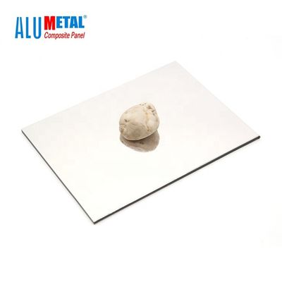 ورق آینه کامپوزیت آلومینیوم 4 میلی متری بازتابی 1570 میلی متر آلیاژ 1100
