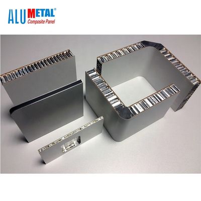 ورق های پانل لانه زنبوری آلومینیومی 10mm 1250mm LDPE Core