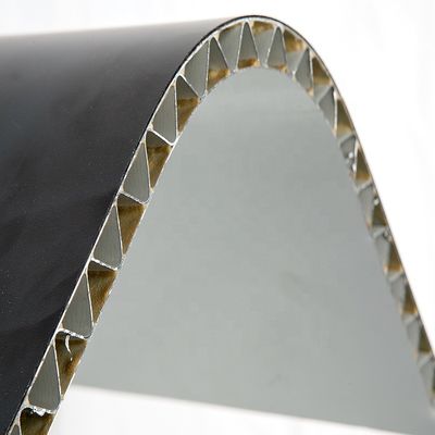 A2 2.5mm 2200mm آلومینیوم لانه زنبوری کامپوزیت ورق پانل در فضای باز 4x8 ورق قالب اثبات