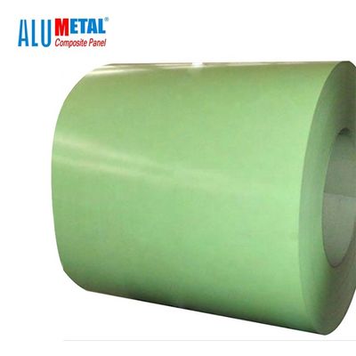 AA1100 H24 2000mm Prevainted آلومینیوم کویل آلومینیوم لوله کویل PVDF پوشش