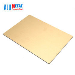 800 X 2440 Mm ACP لانه زنبوری آلومینیومی ورق کامپوزیت پانل 0.3 میلی متر برای نما