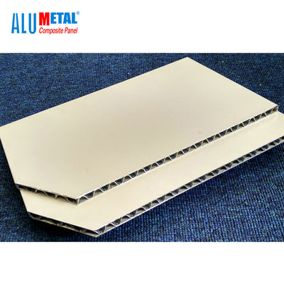 A2 FR آلومینیوم راه راه پانل ساندویچ تخته 1250mm 4mm نانو سطح