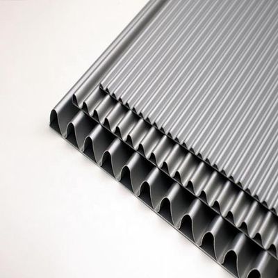 1500 X 4000 Mm A2 FR ورق سقف آلومینیومی راه راه پنل کامپوزیت برای سقف LDPE