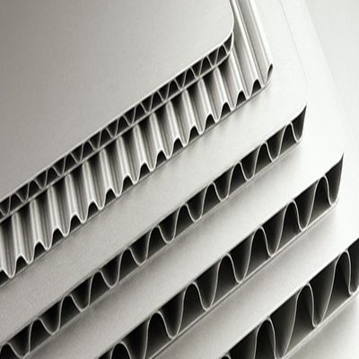 1500 X 4000 Mm A2 FR ورق سقف آلومینیومی راه راه پنل کامپوزیت برای سقف LDPE