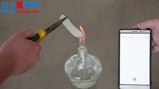 پانل کامپوزیت آلومینیومی 2440mm 3mm Pvdf آنودایز شده برای دیوار خارجی