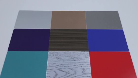 پانل کامپوزیت آلومینیوم نسوز 0.50 میلی متر B1 3000 میلی متر پوشش PVDF