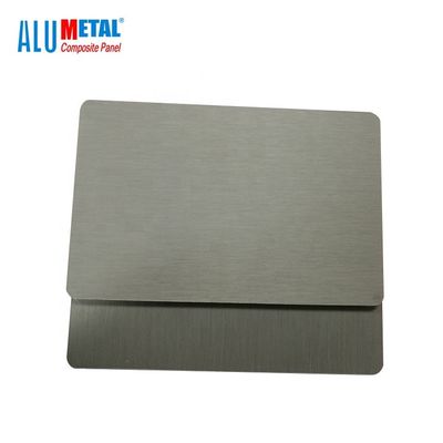 3 میلی متر پلاستیک کامپوزیت پانل Vmzinc آلومینیوم روکش داخلی 0.7 میلی متر