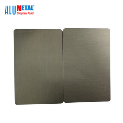 960 میلی متر فلز کامپوزیت پانل آلومینیوم روکش در فضای باز ACP 1000mm Patina Finish SGS