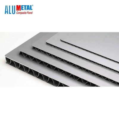 1500MM FEVE آلومینیوم راه راه پانل داخلی ACP ورق براق 5800mm