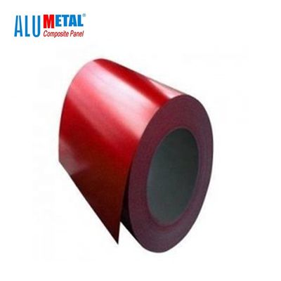 سیم پیچ آلومینیومی با روکش PVC با روکش 200 میلی متر 2600 میلی متر برای ساخت و ساز