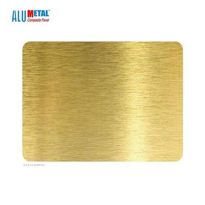 ورق پانل کامپوزیت آلومینیوم براق 5 میلی متر PVC AA3003 Nacreous