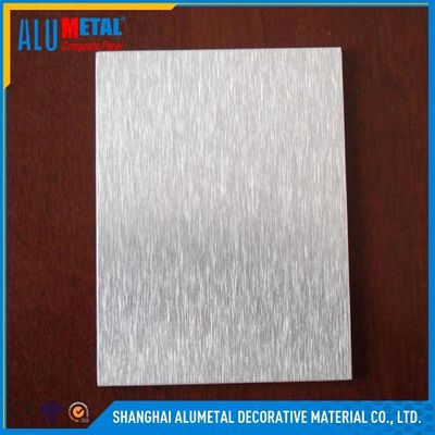 ورق پانل کامپوزیت آلومینیومی برس 4 میلی متری AA3003 1220MM