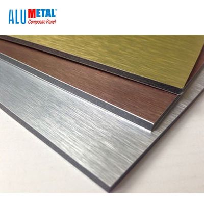 ورق فلز کامپوزیت آلومینیوم براق 3MM نازک 1570MM AA1100