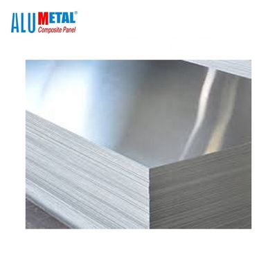 پوشش آنودایز آلومینیوم هسته پنل کامپوزیت مواد روکش AA5005 نقره 1570MM
