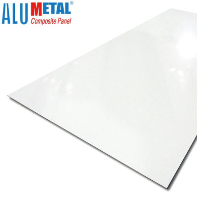 ورق روکش معماری آلومینیومی 2 میلی متر 3 میلی متر AA1050 PE روکش شده