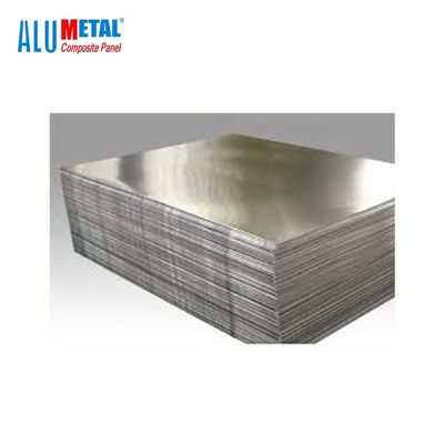 H112 ورق روکش آلومینیومی 8mm راه راه AA5005 PE Core 5mm