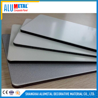 PVDF Acp آلومینیوم کامپوزیت پانل B2 مقاوم در برابر آتش مقاوم در برابر قالب