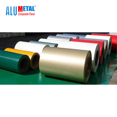AA1100 3003 3004 کویل آلومینیومی روکش شده تزئین دیوار 1mm