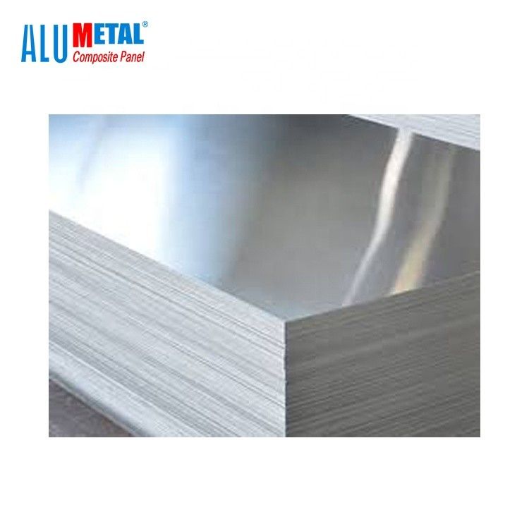 پوشش آنودایز آلومینیوم هسته پنل کامپوزیت مواد روکش AA5005 نقره 1570MM